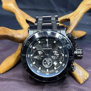 INVICTA Men's Watch 32727 Coalition Forces Black Quartz Chronograph Steel 52mm